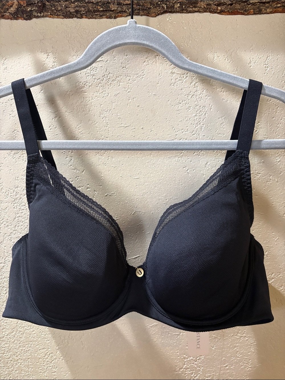 Understance Annette smooth flexwire plunge bra NWT